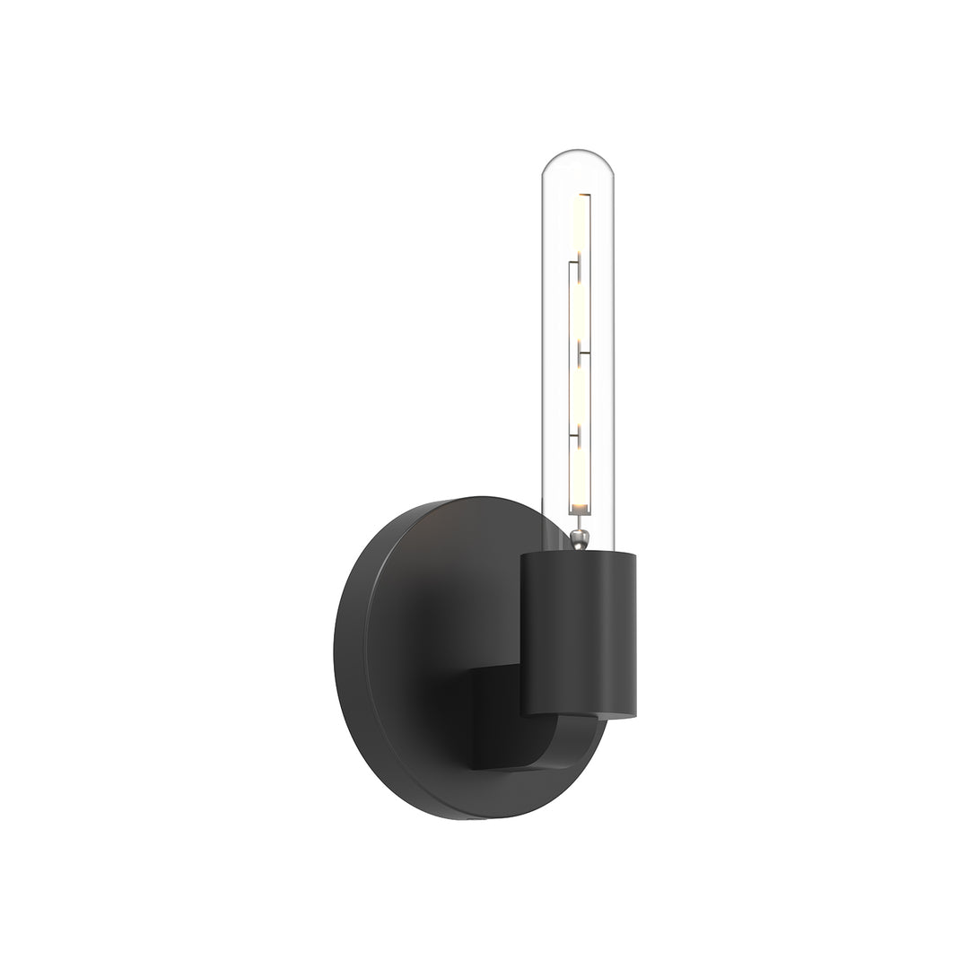 Claire 5-in Matte Black 1 Light Wall/Vanity