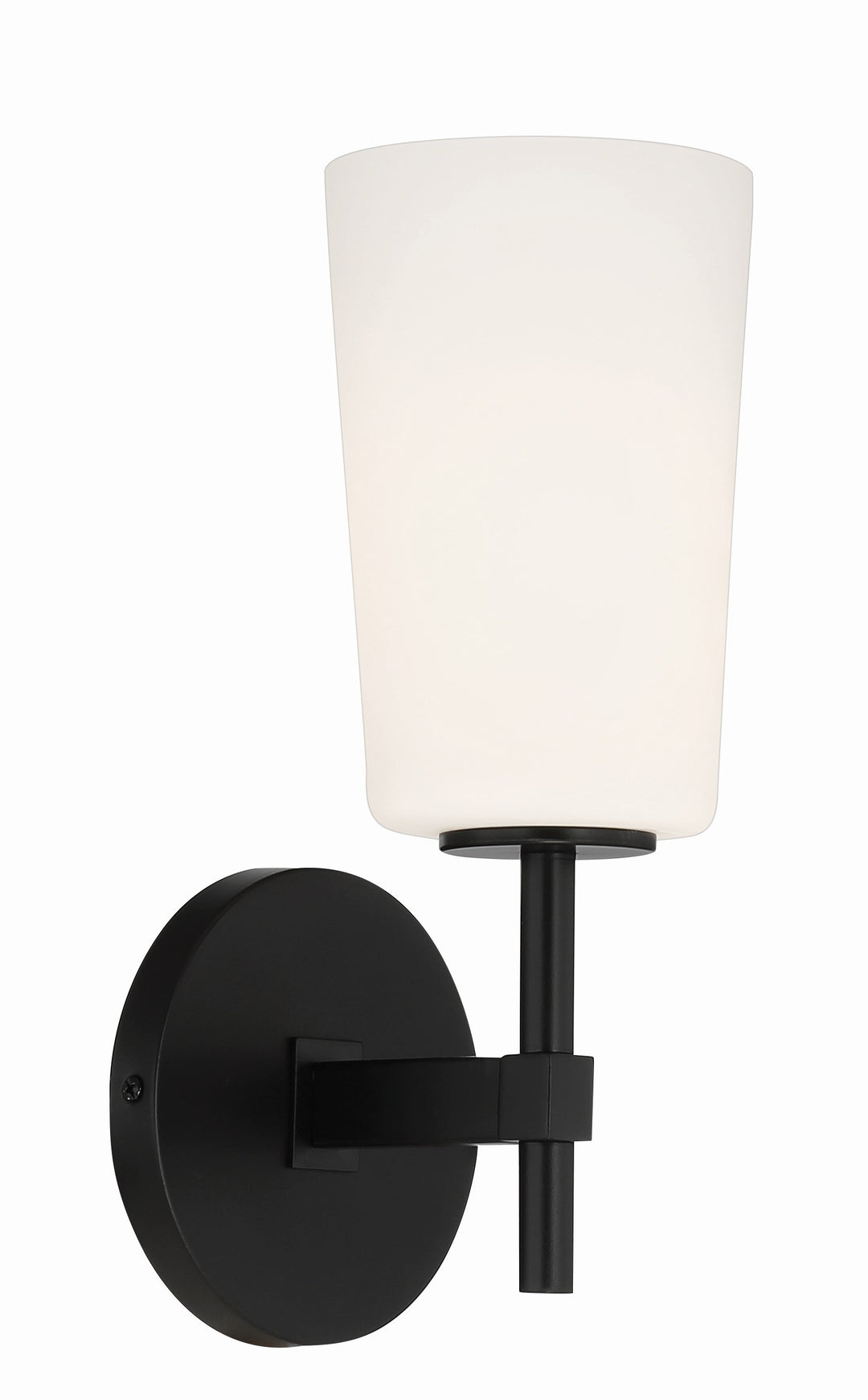 Colton 1 Light Black Sconce