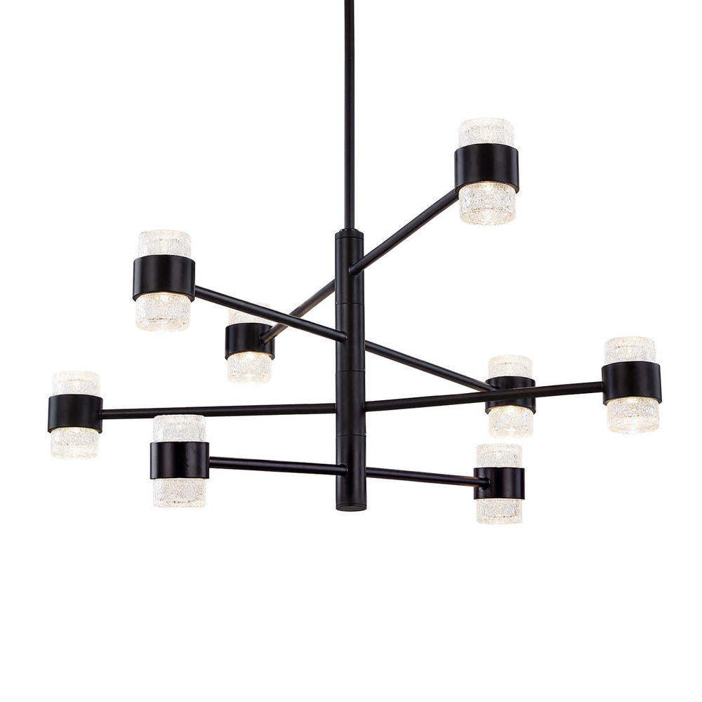 Copenhagen 24-in Black LED Exterior Pendant