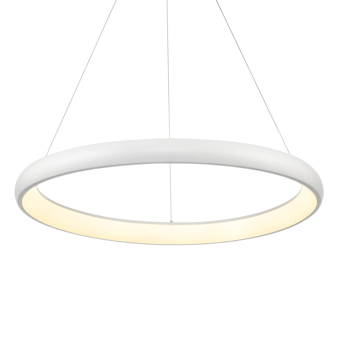 Cortana 32-in White LED Pendant
