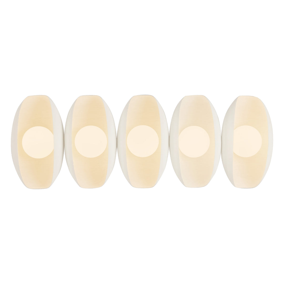 Cortez 26-in White dimmable LED Bathroom Vanity Light
