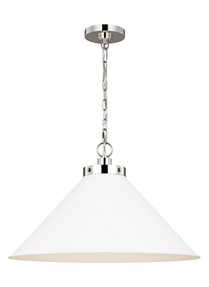 Wellfleet Wide Cone Pendant