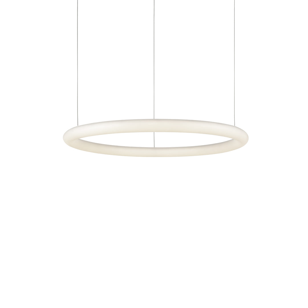 Cumulus Minor 40-in White LED Pendant
