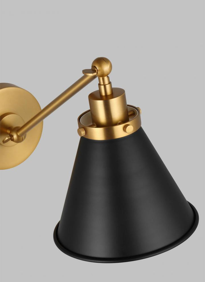 Wellfleet Single Arm Cone Task Sconce