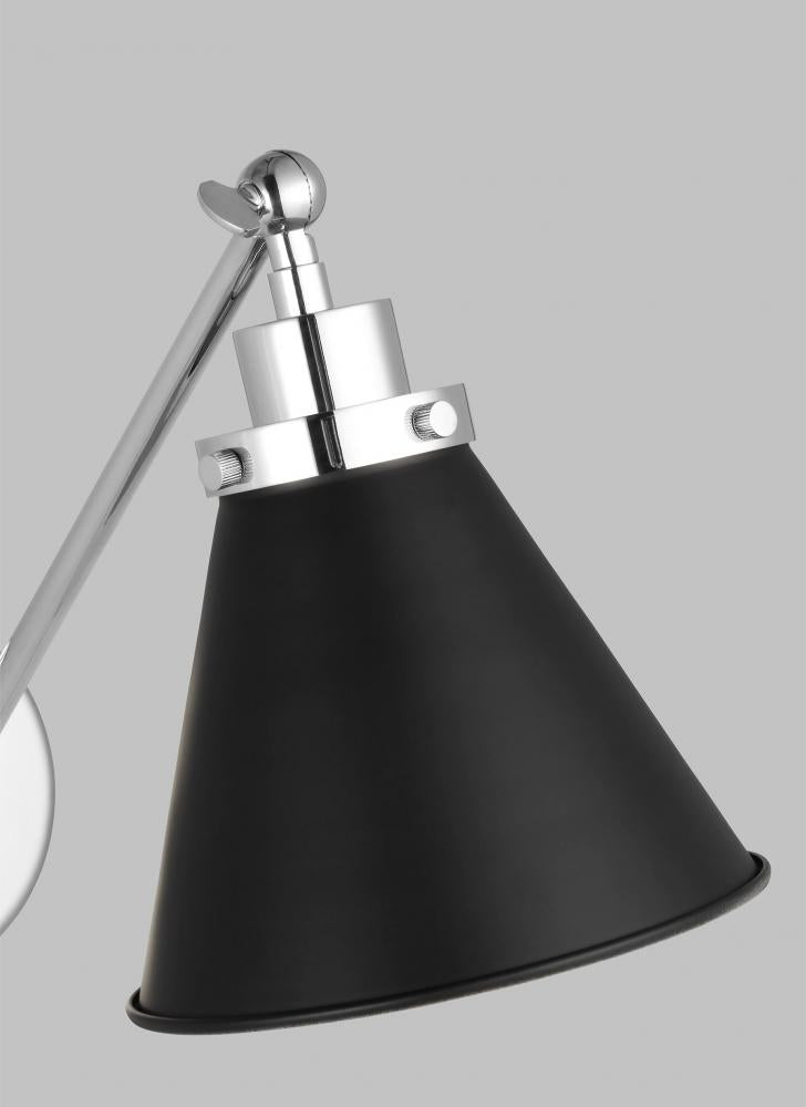 Wellfleet Single Arm Cone Task Sconce