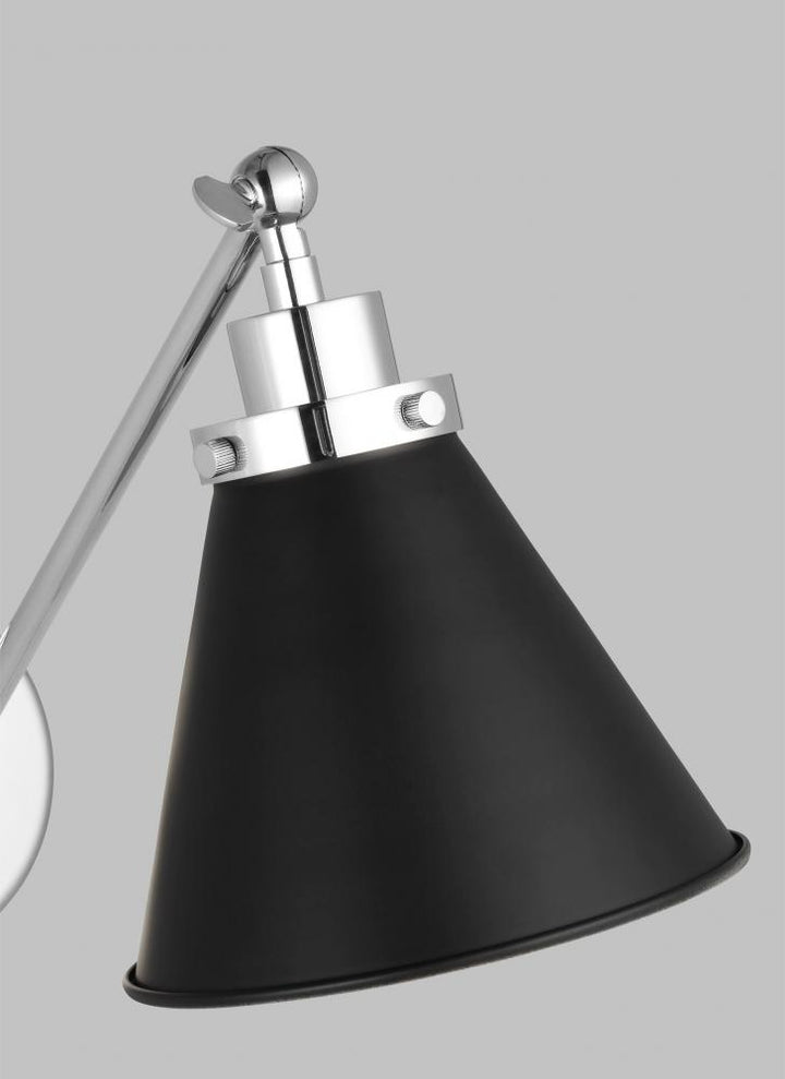 Wellfleet Single Arm Cone Task Sconce