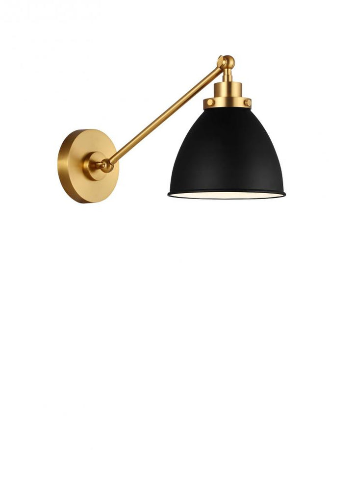 Wellfleet Single Arm Dome Task Sconce