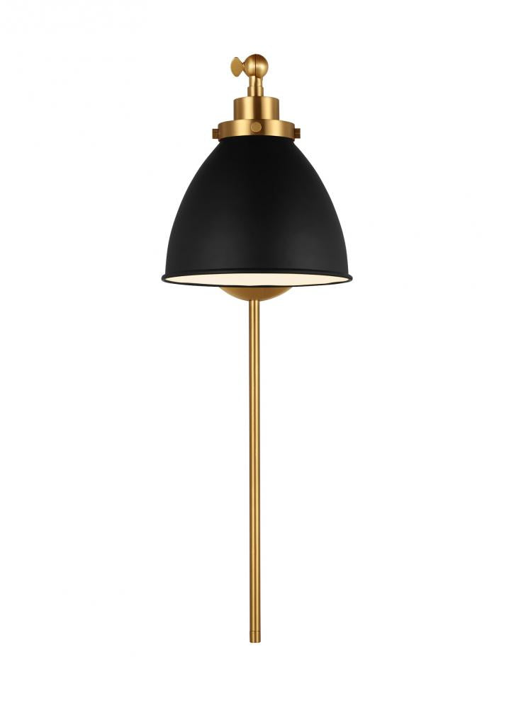 Wellfleet Single Arm Dome Task Sconce