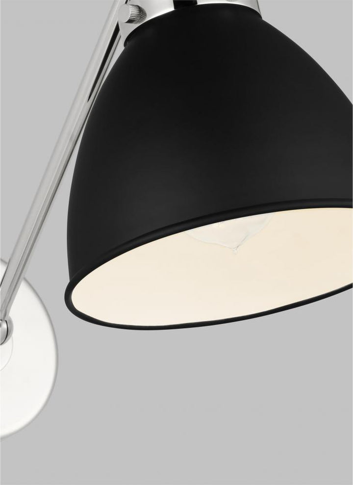 Wellfleet Single Arm Dome Task Sconce