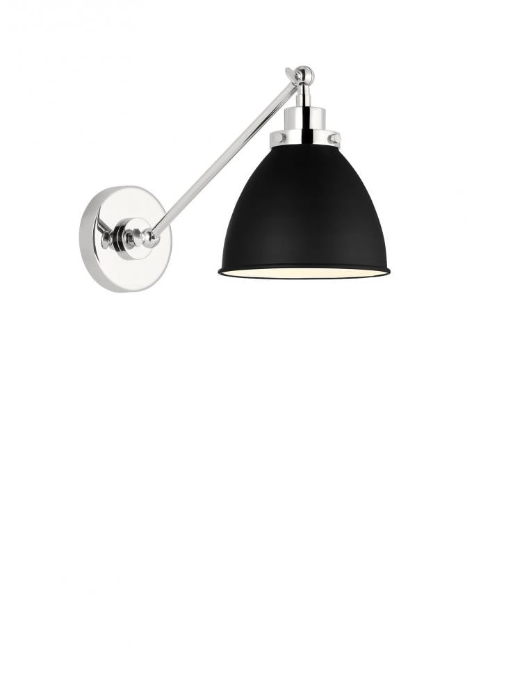 Wellfleet Single Arm Dome Task Sconce