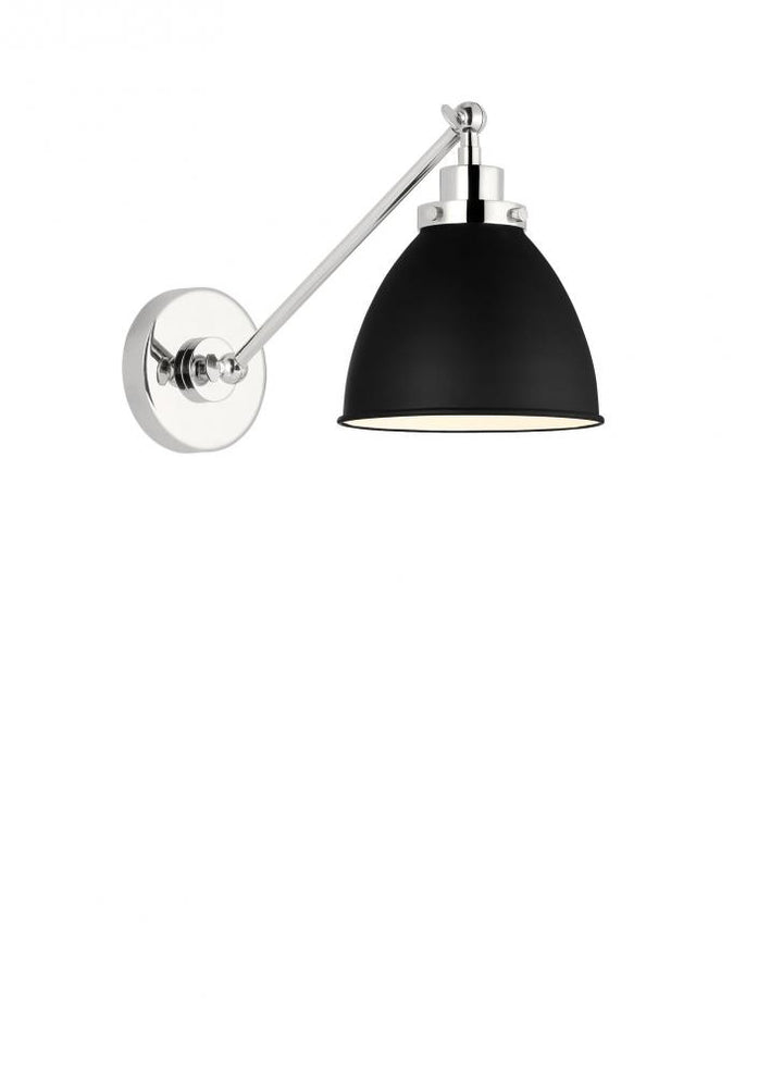 Wellfleet Single Arm Dome Task Sconce