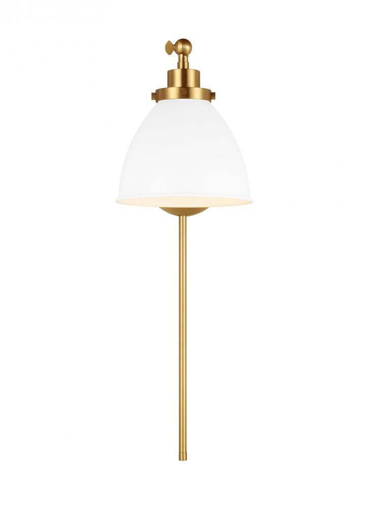 Wellfleet Single Arm Dome Task Sconce