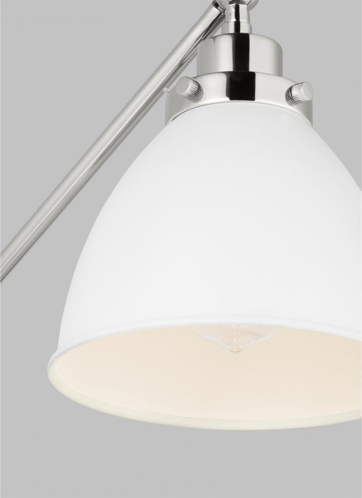 Wellfleet Single Arm Dome Task Sconce