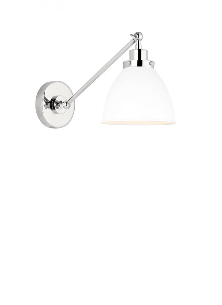 Wellfleet Single Arm Dome Task Sconce