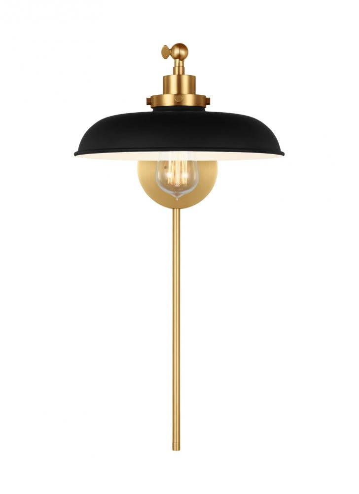 Wellfleet Single Arm Wide Task Sconce