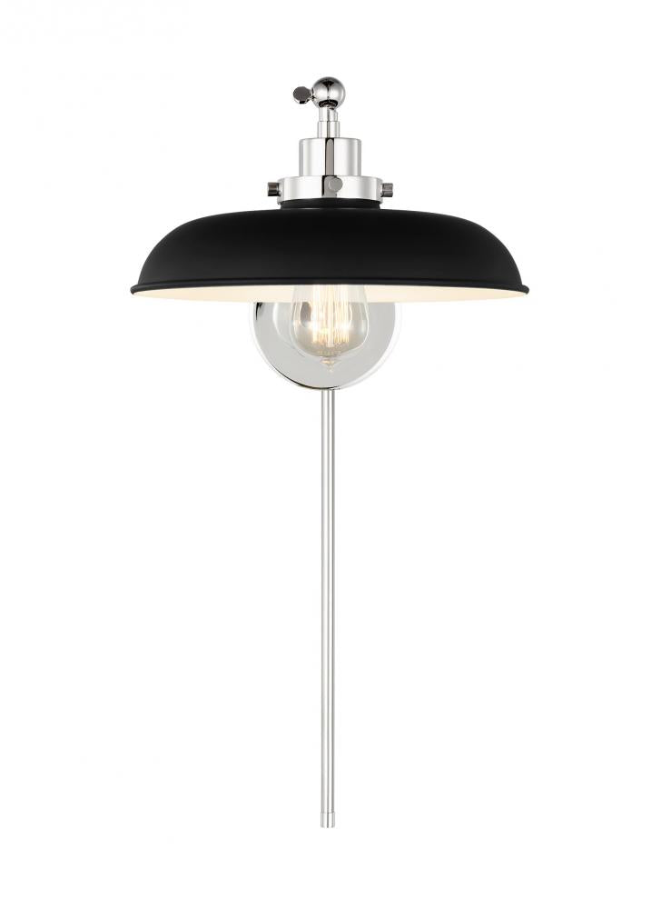 Wellfleet Single Arm Wide Task Sconce