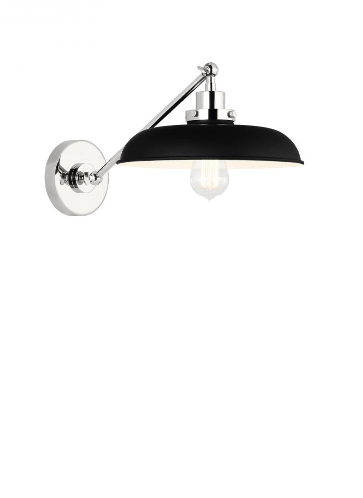 Wellfleet Single Arm Wide Task Sconce