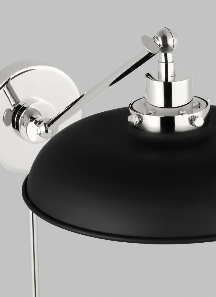 Wellfleet Single Arm Wide Task Sconce