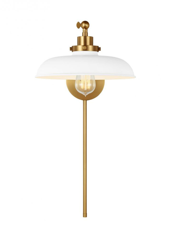 Wellfleet Single Arm Wide Task Sconce