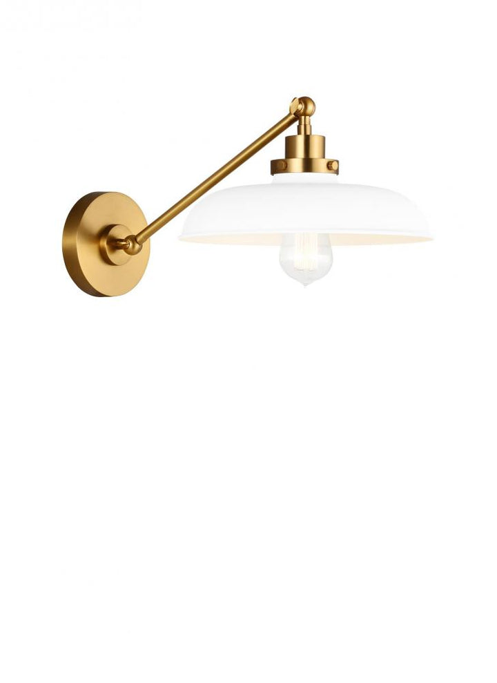 Wellfleet Single Arm Wide Task Sconce