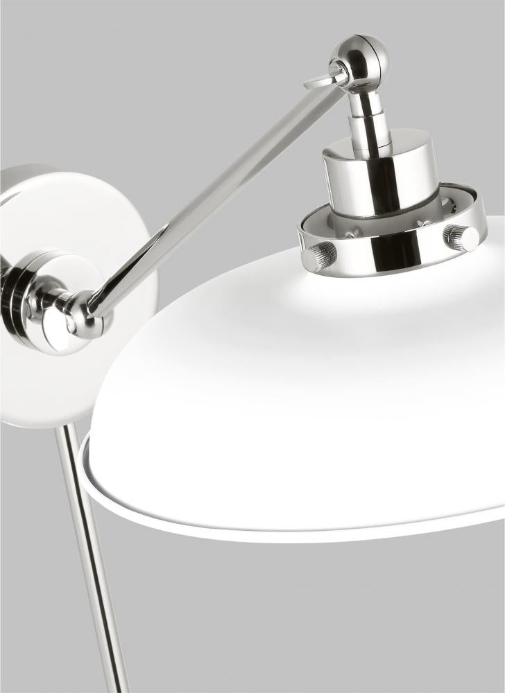 Wellfleet Single Arm Wide Task Sconce