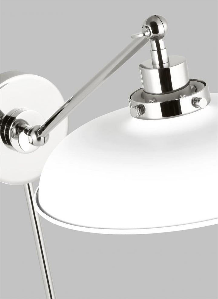 Wellfleet Single Arm Wide Task Sconce