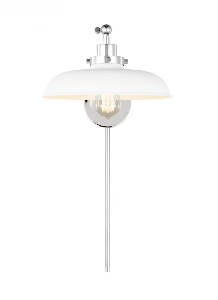 Wellfleet Single Arm Wide Task Sconce