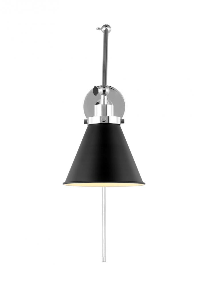 Wellfleet Double Arm Cone Task Sconce