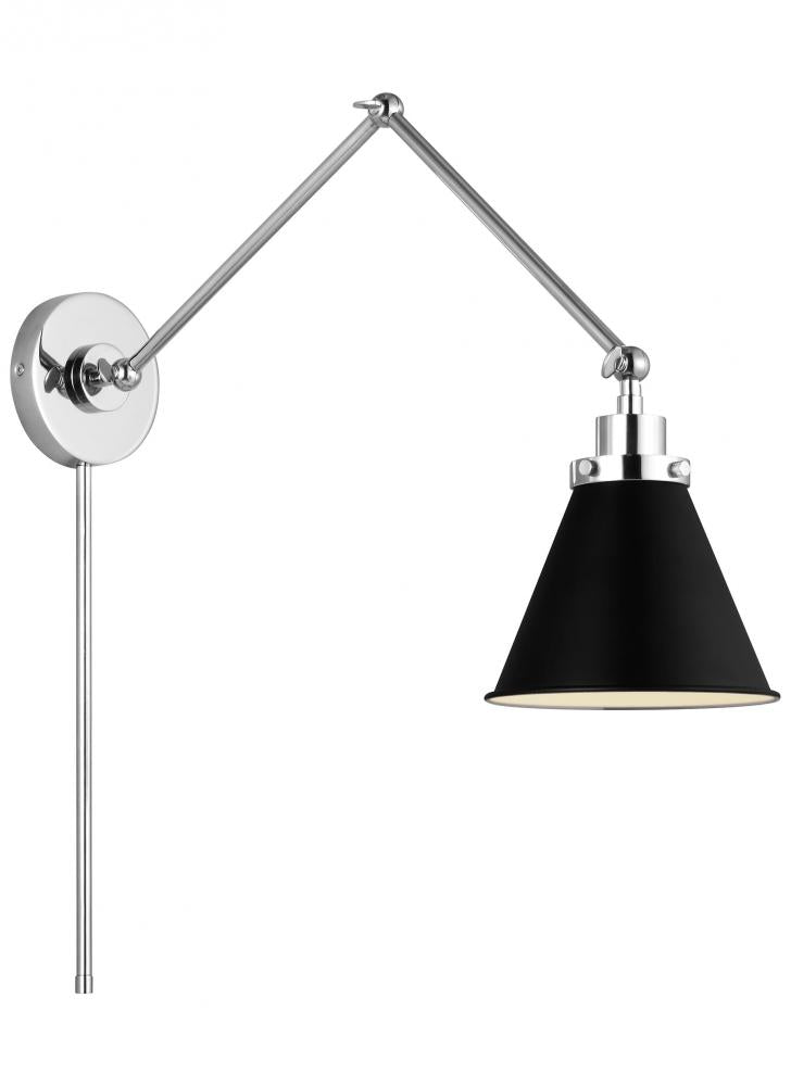 Wellfleet Double Arm Cone Task Sconce