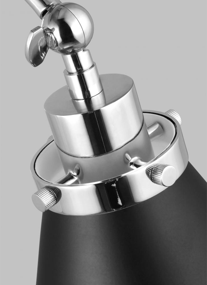 Wellfleet Double Arm Cone Task Sconce