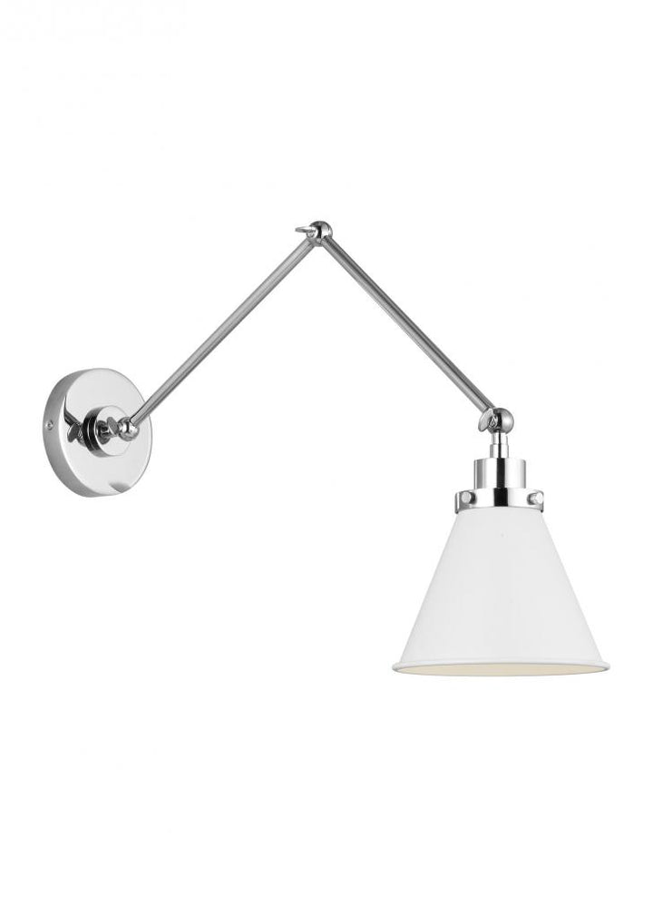Wellfleet Double Arm Cone Task Sconce
