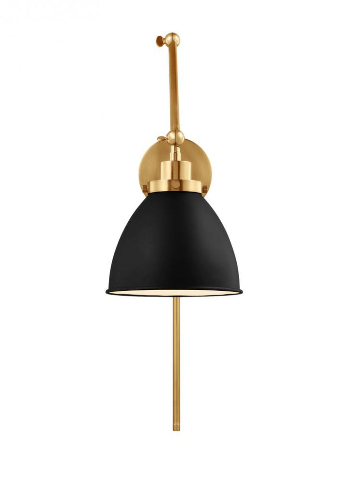 Wellfleet Double Arm Dome Task Sconce