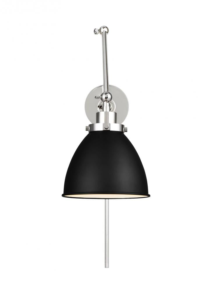 Wellfleet Double Arm Dome Task Sconce