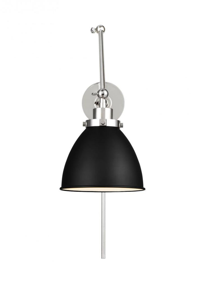 Wellfleet Double Arm Dome Task Sconce
