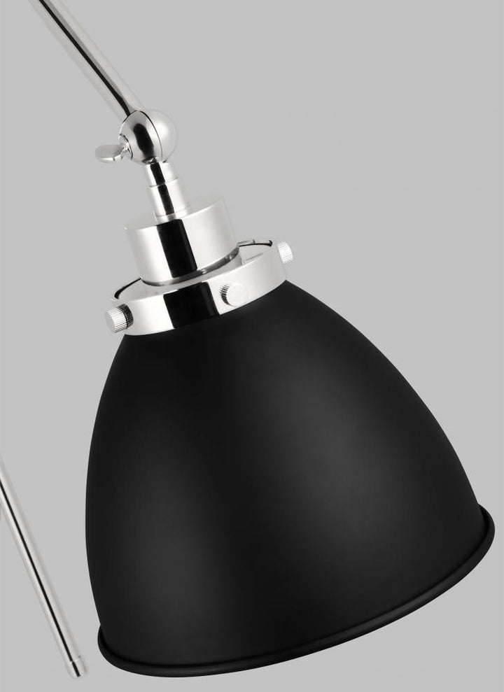 Wellfleet Double Arm Dome Task Sconce