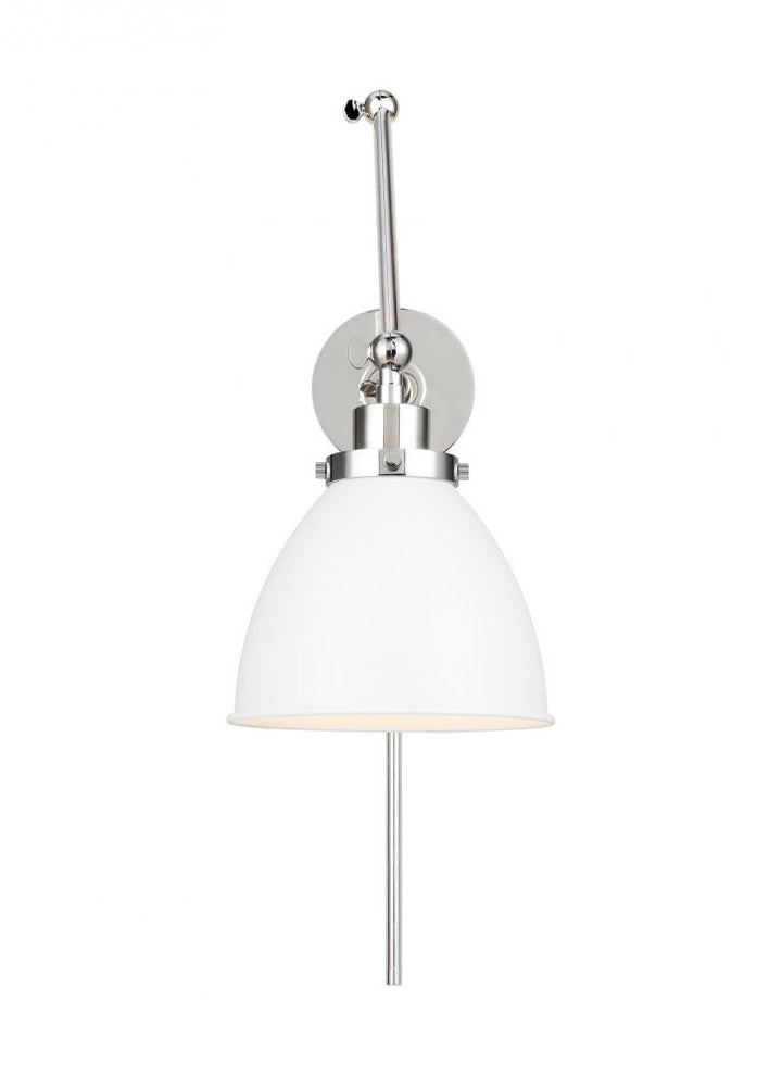 Wellfleet Double Arm Dome Task Sconce