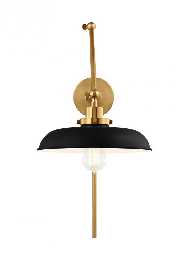 Wellfleet Double Arm Wide Task Sconce