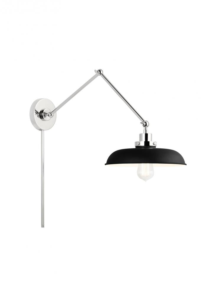 Wellfleet Double Arm Wide Task Sconce