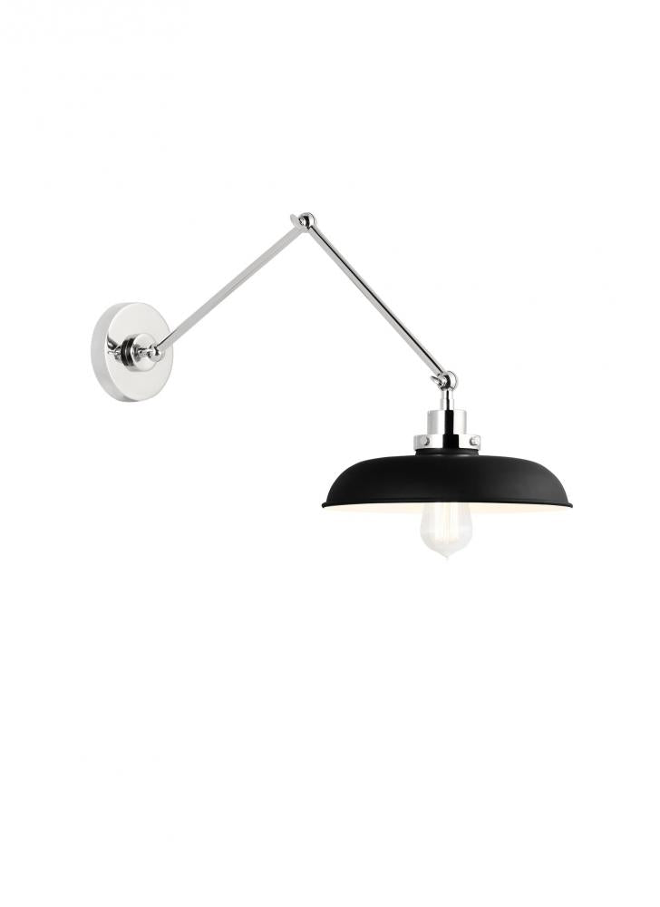 Wellfleet Double Arm Wide Task Sconce
