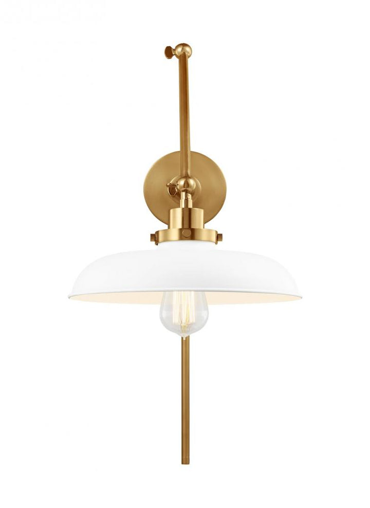 Wellfleet Double Arm Wide Task Sconce