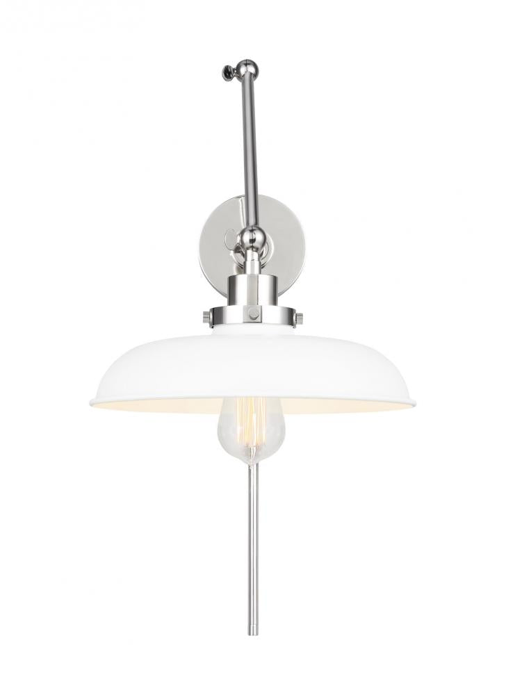 Wellfleet Double Arm Wide Task Sconce