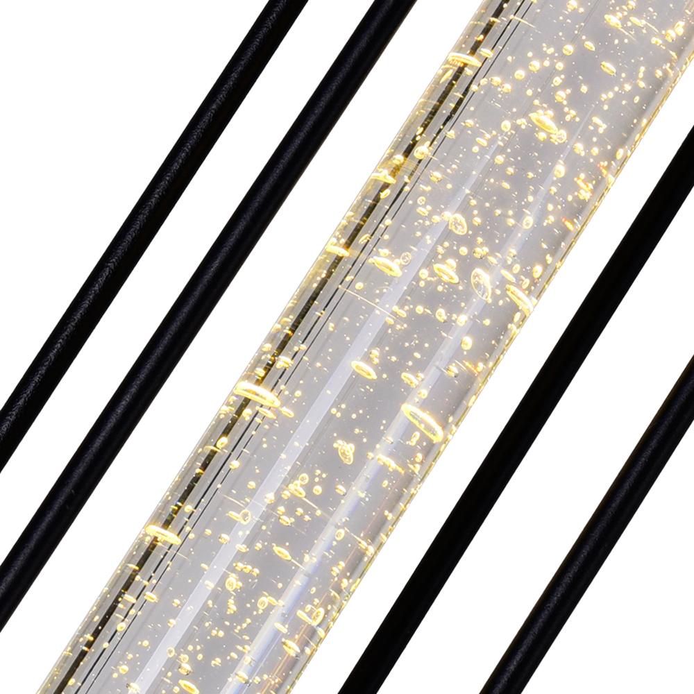 Greenwood LED Outdoor Black Pendant