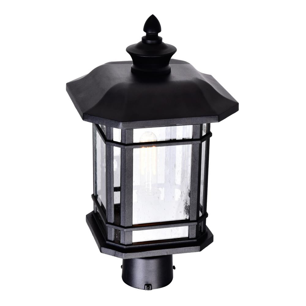 Blackburn 1 Light Outdoor Black Lantern Head