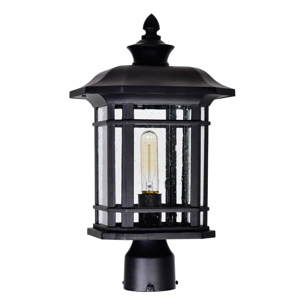 Blackburn 1 Light Outdoor Black Lantern Head