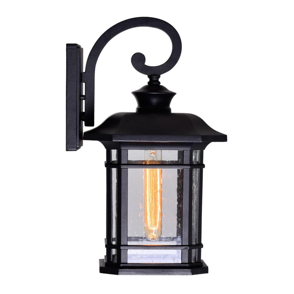 Blackburn 1 Light Outdoor Black Wall Lantern