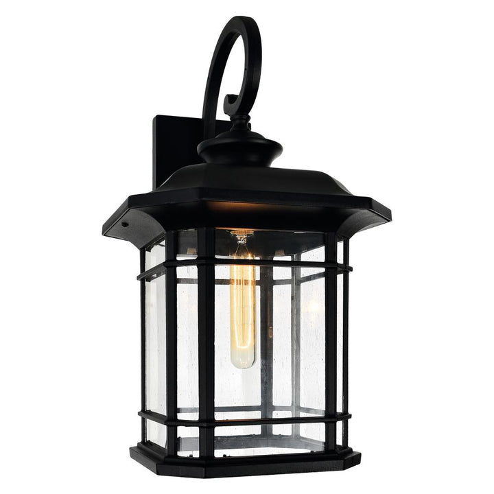 Blackburn 1 Light Black Outdoor Wall Light