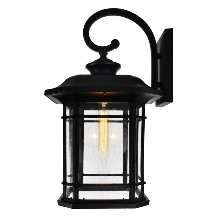 Blackburn 1 Light Black Outdoor Wall Light