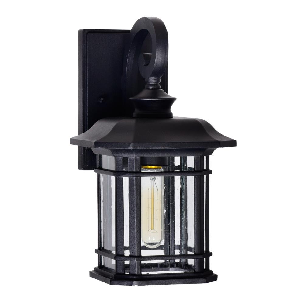 Blackburn 1 Light Outdoor Black Wall Lantern
