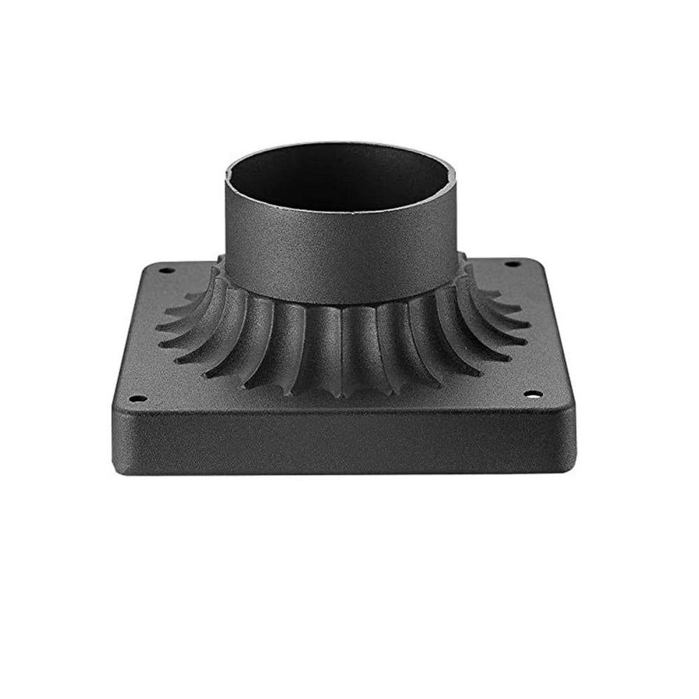 Granville 3.25" Black Pier Mount Base