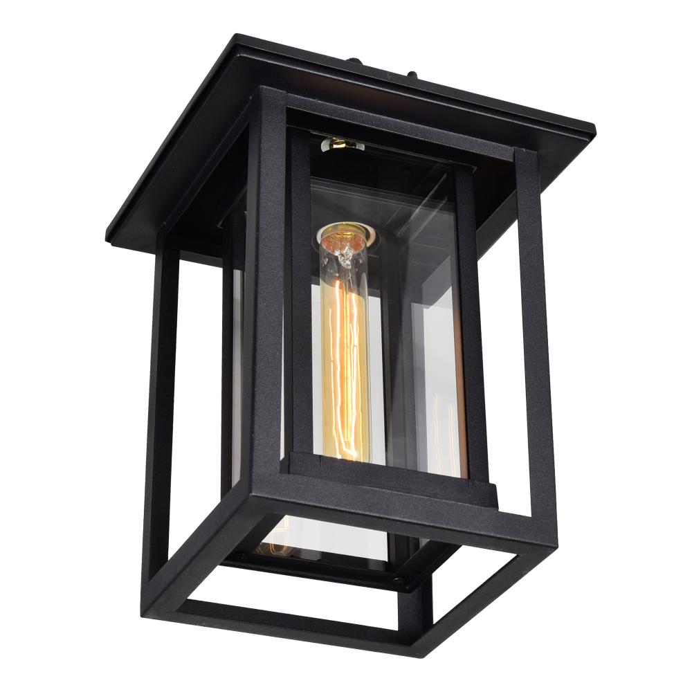 Winfield 1 Light Black Outdoor Hanging Light